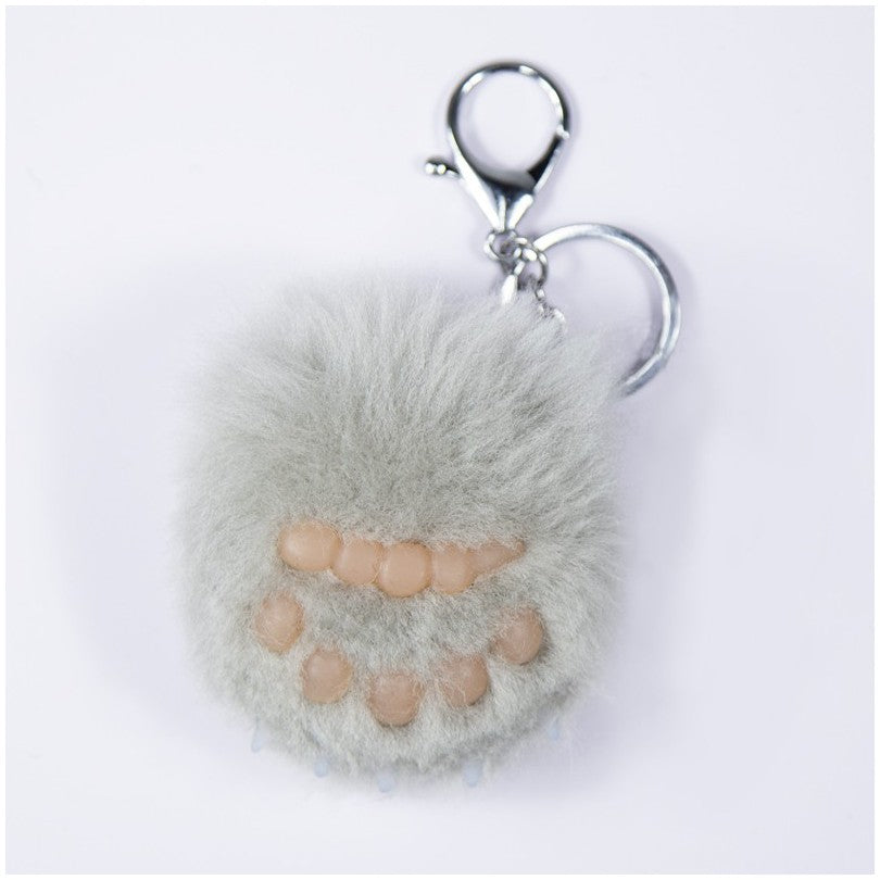 Panda Paw Keychains In 4 Colors