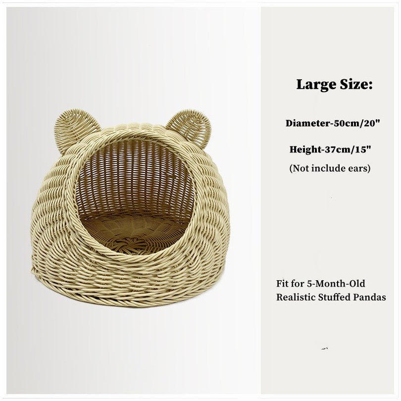 Rattan Pet Bed