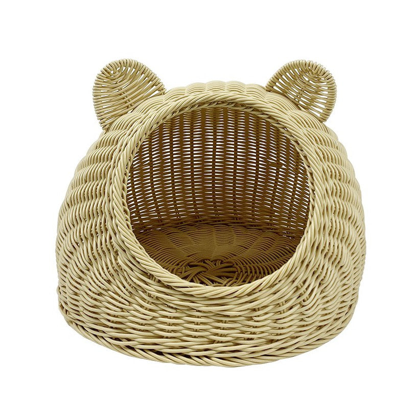 Rattan Pet Bed